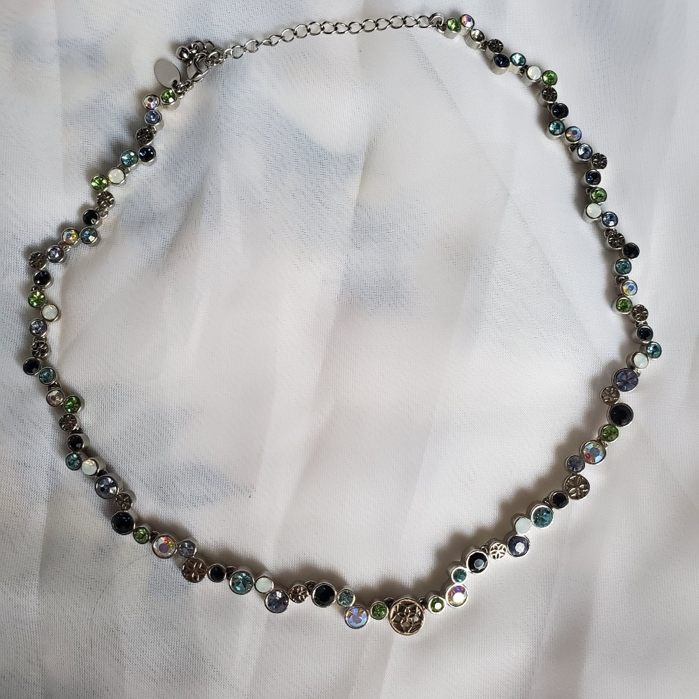 Lia Sophia Multicolor Gem Necklace